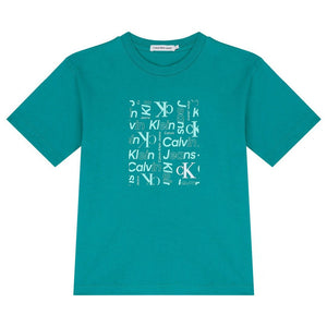 Inst. Ck Aop Placed Box T-Shirt Fanfare / 10
