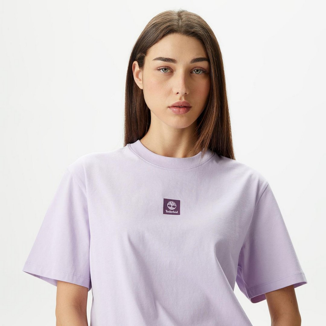 SHORT-SLEEVE TEE PASTEL LILAC / L