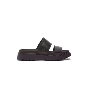 SLIDE SANDAL BLACK FULL GRAIN / 110