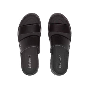 SLIDE SANDAL BLACK FULL GRAIN / 110