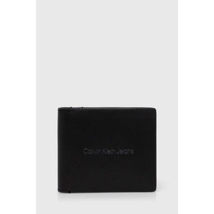 Logo Print Bifold W/Coin Black / OS