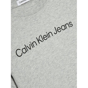 Inst. Logo Ss T-Shir Light Grey Heather / 10