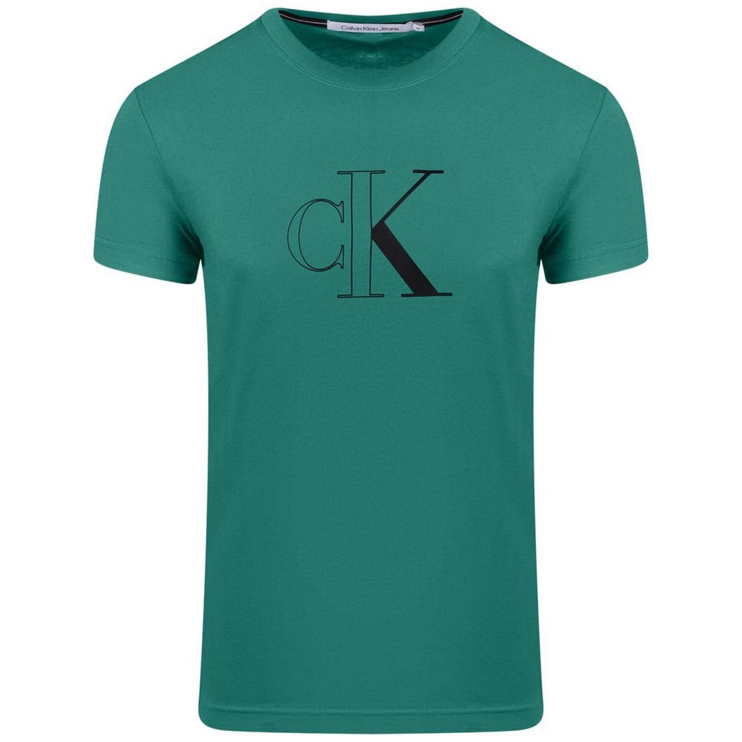 Outline Monologo Tee Bahama Green / L