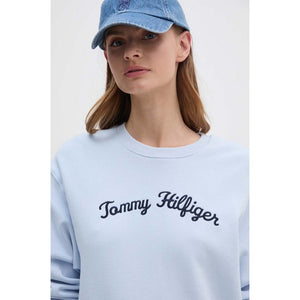 Mdrn Reg Script Sweatshirt Breezy Blue / L