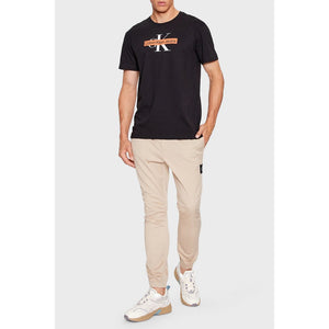 Monologo Stencil Tee/ Beh/ Xxl Ck Black / L