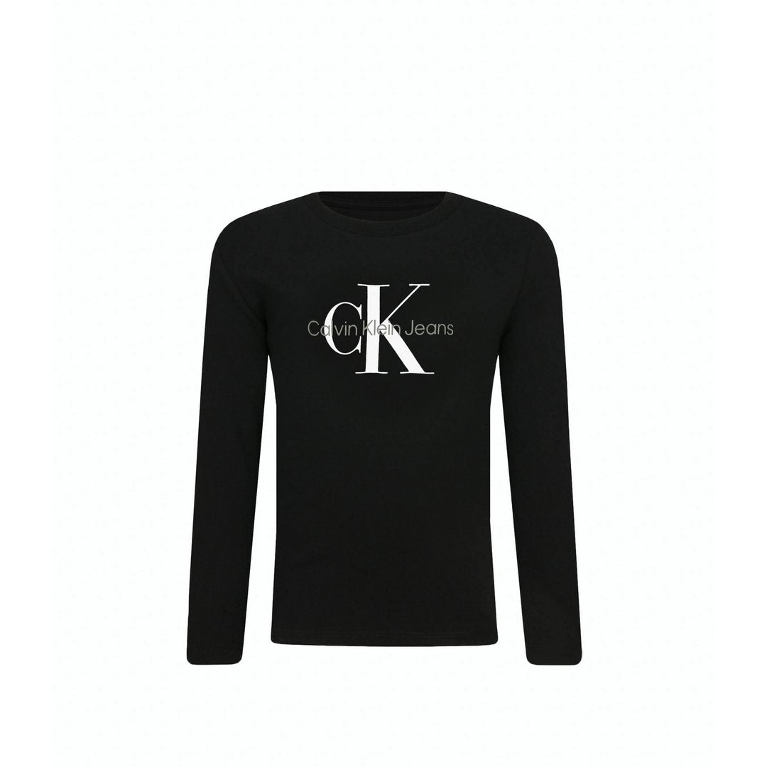 Monogram Ls T-Shirt/ Beh/ 86 Ck Black / 86