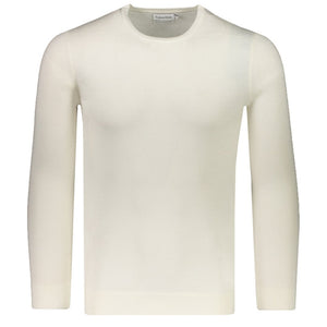 Merino Crew Neck Swe/ Yah/ Xl Egret / L