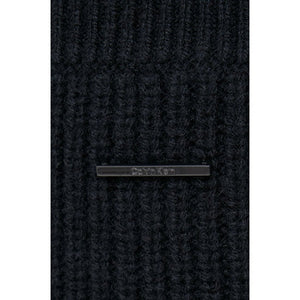 Recycled Wool Maxi S/ Pes/ L Ck Black / L