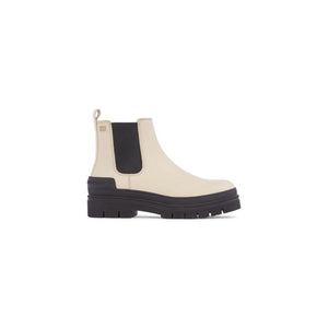 Casual Leather Flat/ Aes/ 37 White Clay / 37