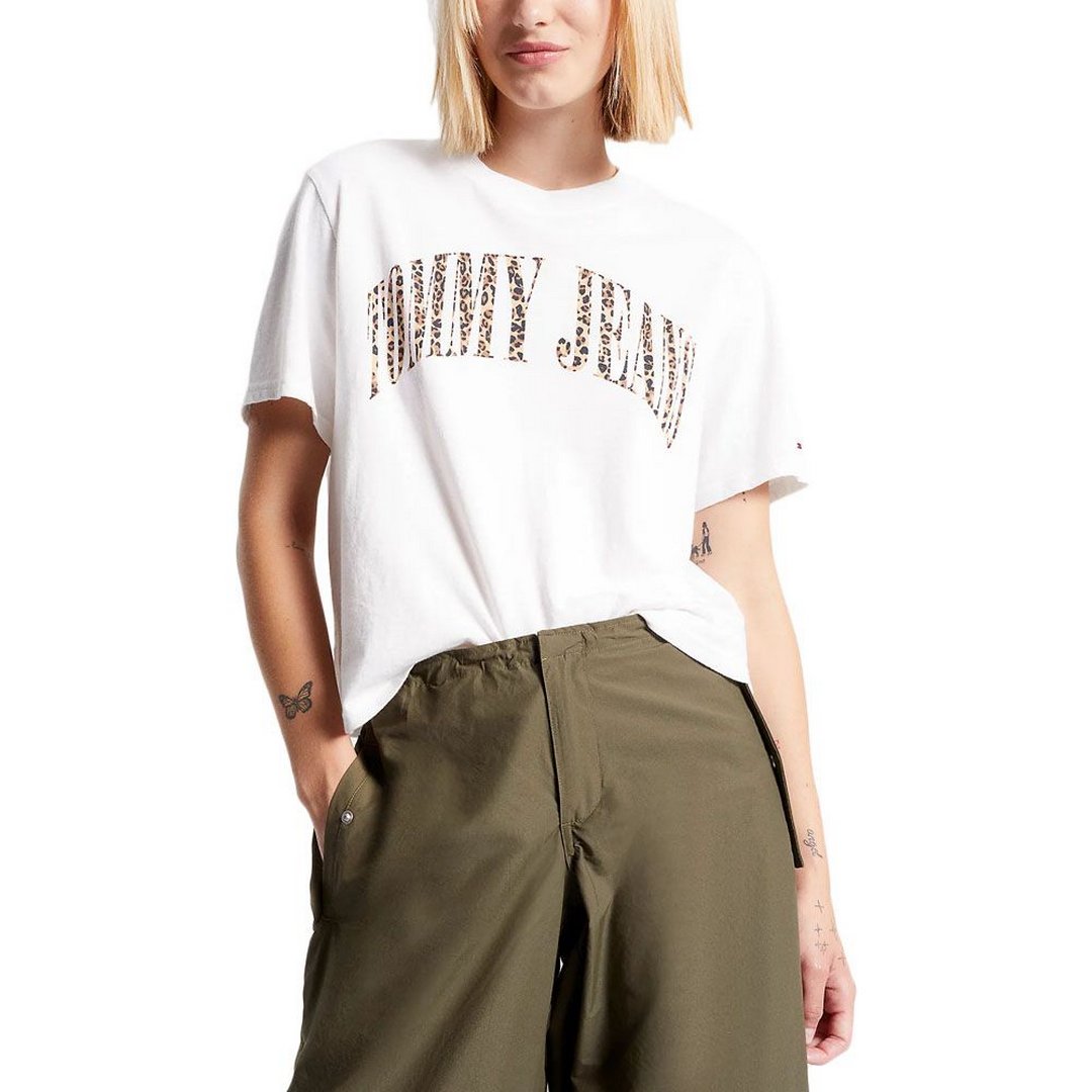 Tjw Cls Leo Ss/ Ybr/ Xl White / S