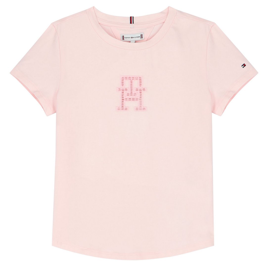 Monogram Logo Tee S// Tj9/ 16 Faint Pink / 12