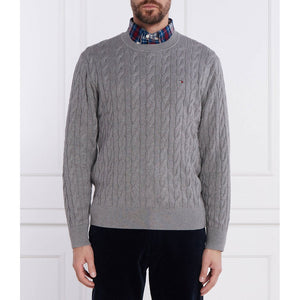 Classic Cable Crew N/ P9V/ Xxl CLOUD HEATHER / XXL