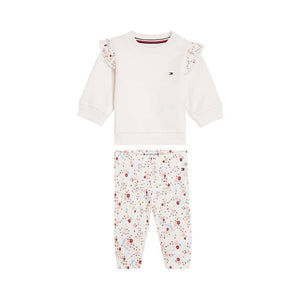 Flower 2 Piece Set Ancient White Flower Allover / 80