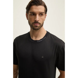 Neck Logo T-Shirt Ck Black / L