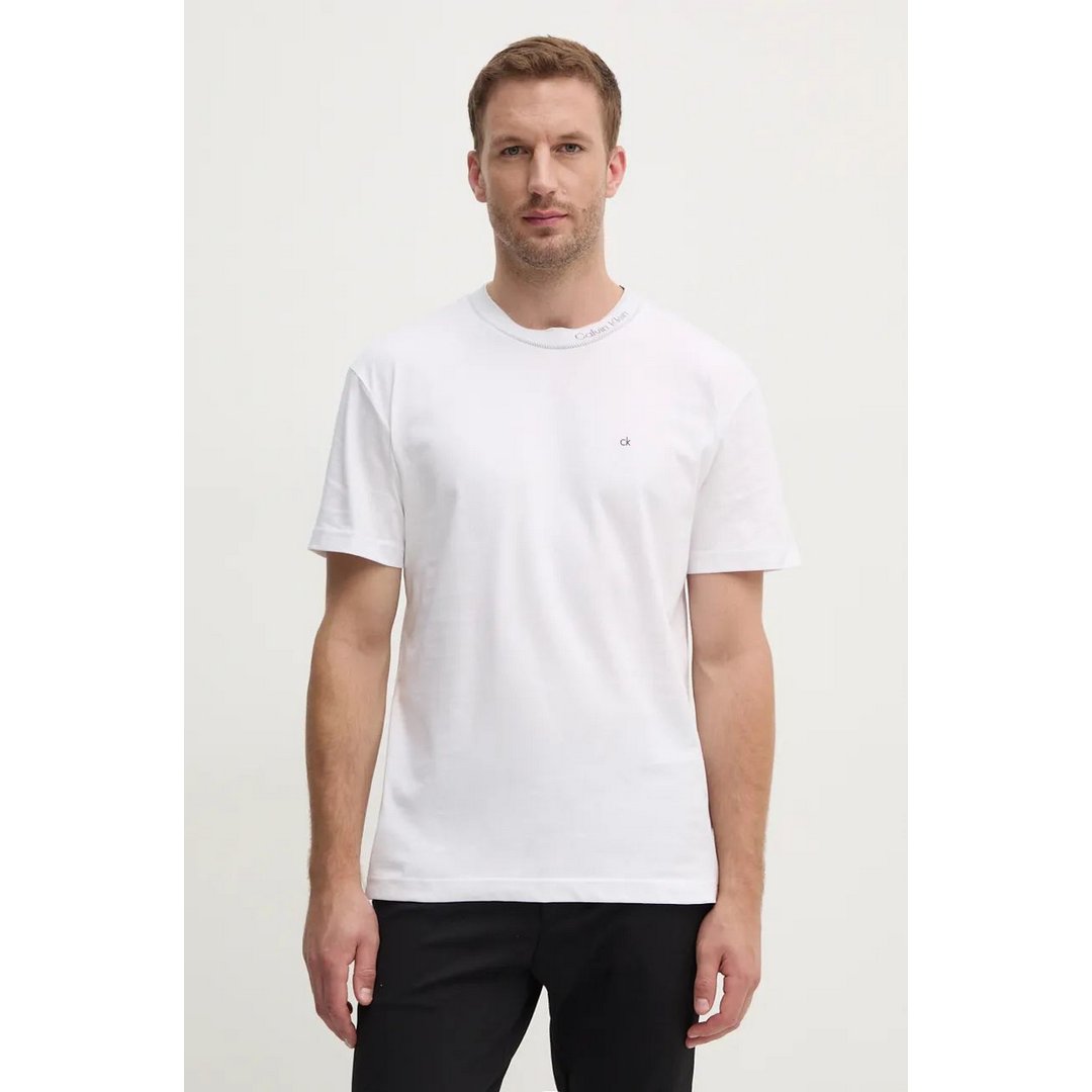 Neck Logo T-Shirt Bright White / L