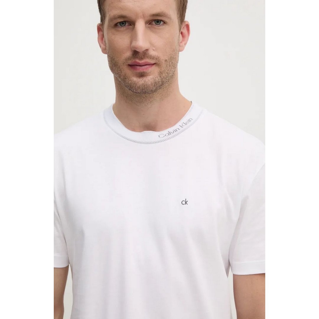 Neck Logo T-Shirt Bright White / L