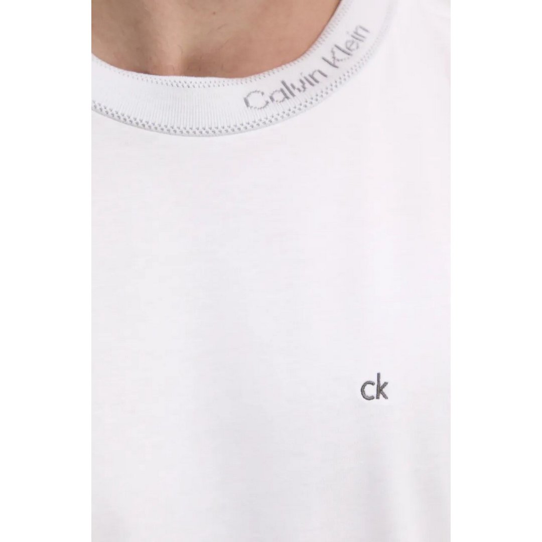 Neck Logo T-Shirt Bright White / L