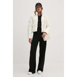 Df Wool Blend Straig Ck Black / L
