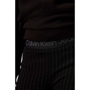 Pinstripe Flare Pant Ck Black / 10