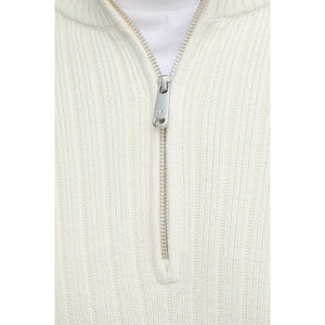 Linear Half Zip Swea Ivory / L