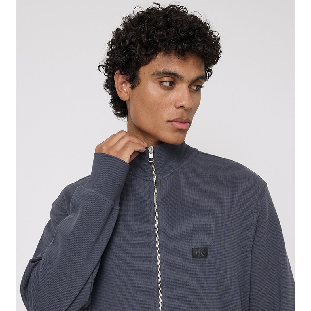 Woven Label Waffle Z Ebony / L