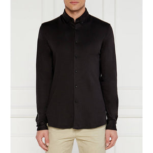 Smooth Cotton Jersey Shirt Ck Black / XL