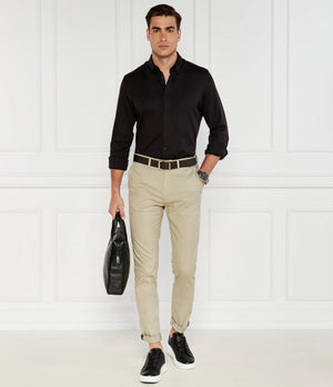 Smooth Cotton Jersey Shirt Ck Black / XL