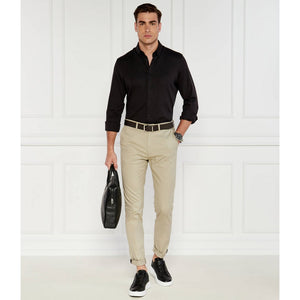 Smooth Cotton Jersey Shirt Ck Black / XL
