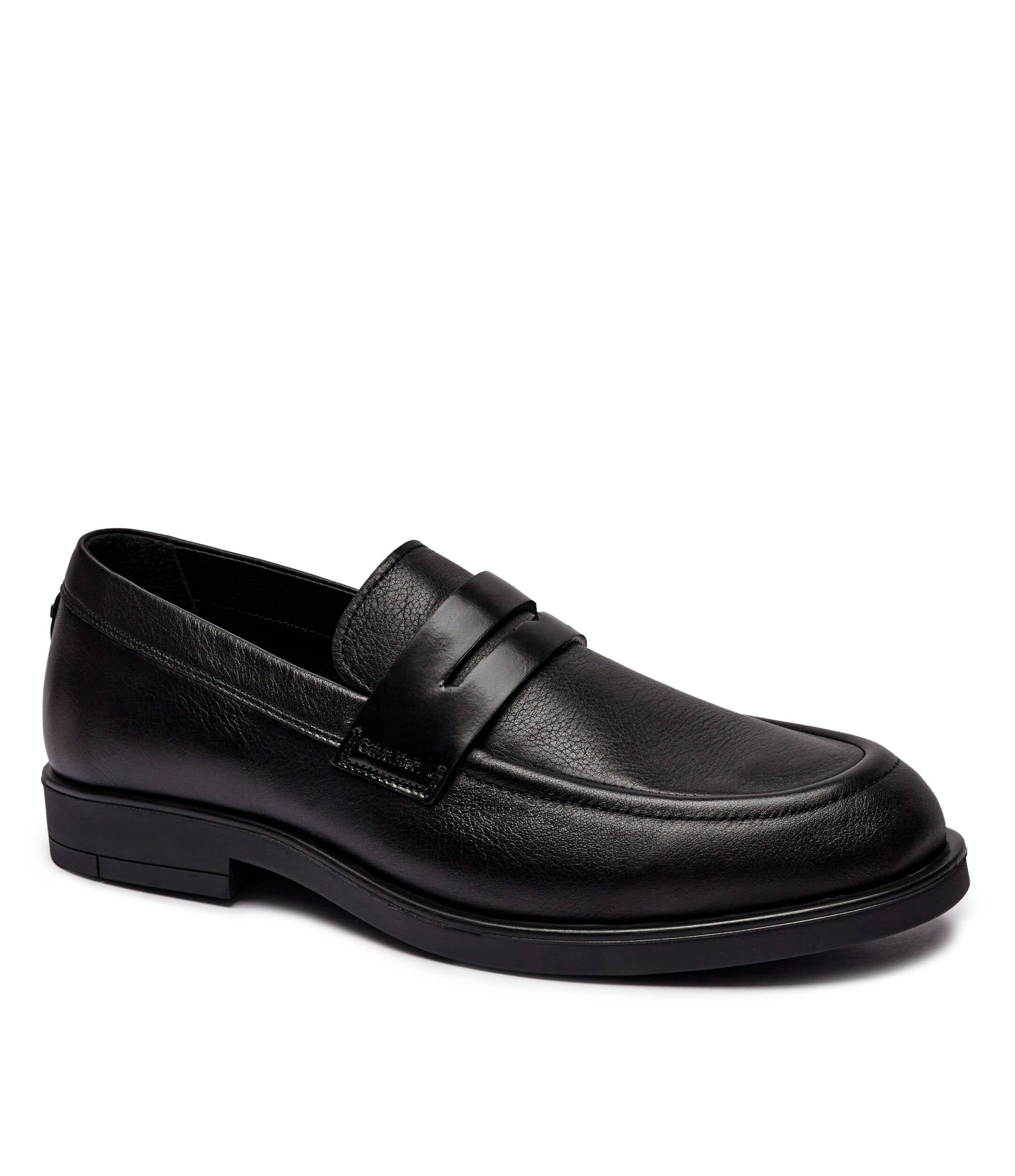 Moccasin Lth Ck Black / 42