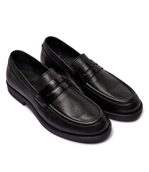 Moccasin Lth Ck Black / 42