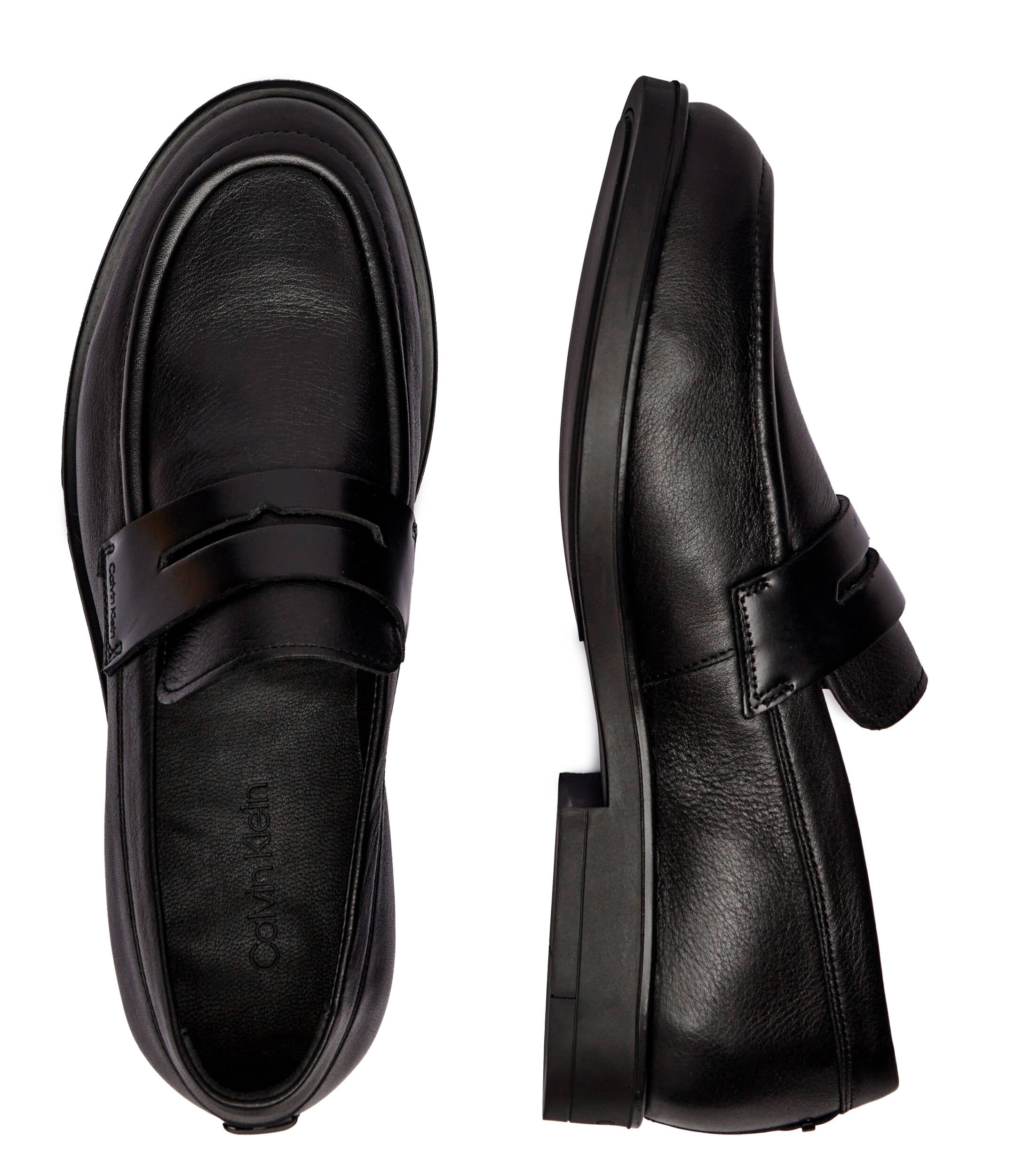 Moccasin Lth Ck Black / 42