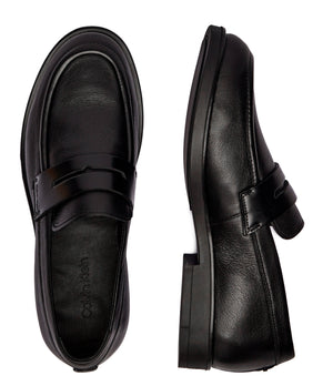 Moccasin Lth Ck Black / 42
