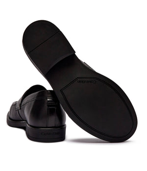 Moccasin Lth Ck Black / 42