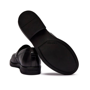 Moccasin Lth Ck Black / 42