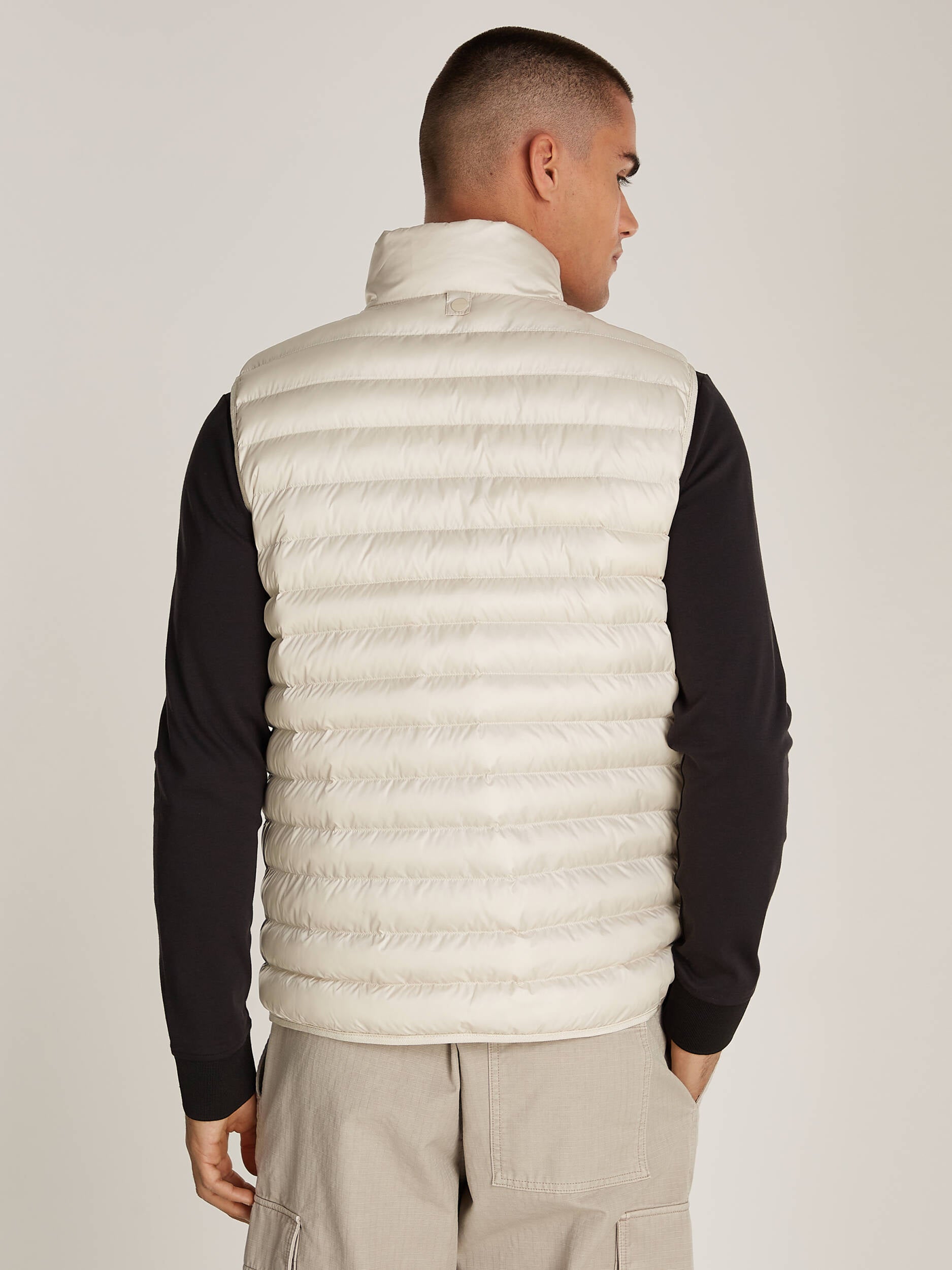 Packable  Quilt Vest Stony Beige / L