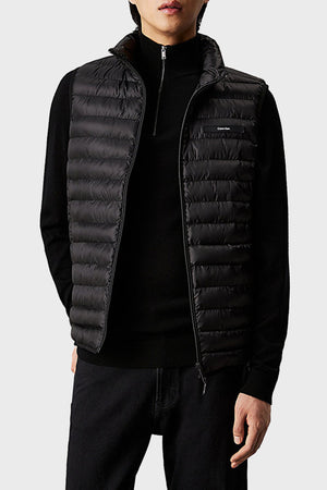 Packable  Quilt Vest Ck Black / L
