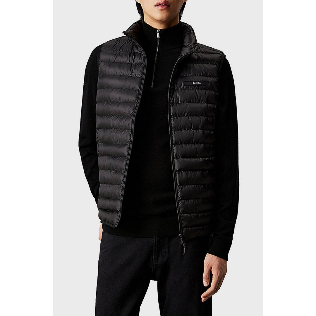 Packable  Quilt Vest Ck Black / L