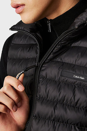 Packable  Quilt Vest Ck Black / L