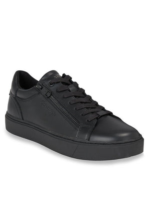 Low Top Lace Up W/Zip Rubb Triple Black / 42