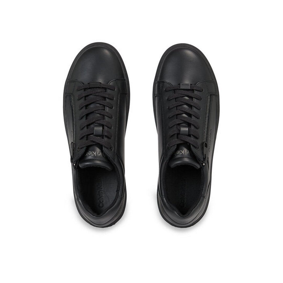 Low Top Lace Up W/Zip Rubb Triple Black / 42