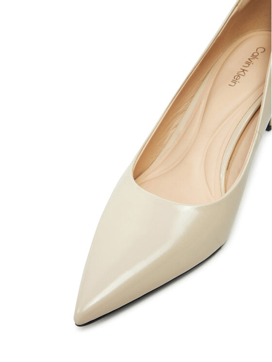 Heel Pump 70 - Brush L Stony Beige / 41