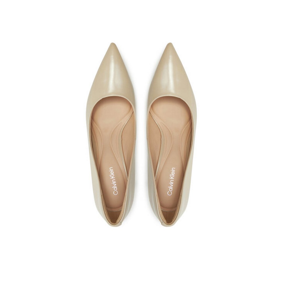 Heel Pump 70 - Brush L Stony Beige / 41