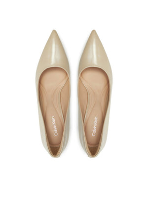 Heel Pump 70 - Brush L Stony Beige / 41
