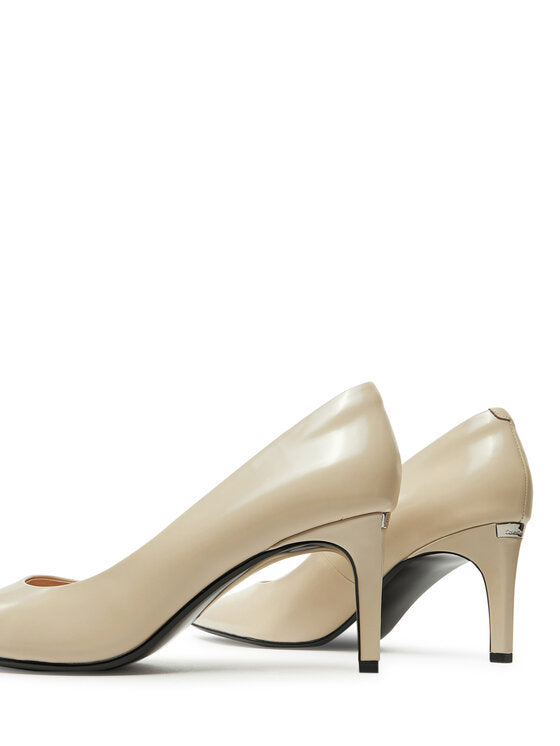 Heel Pump 70 - Brush L Stony Beige / 41