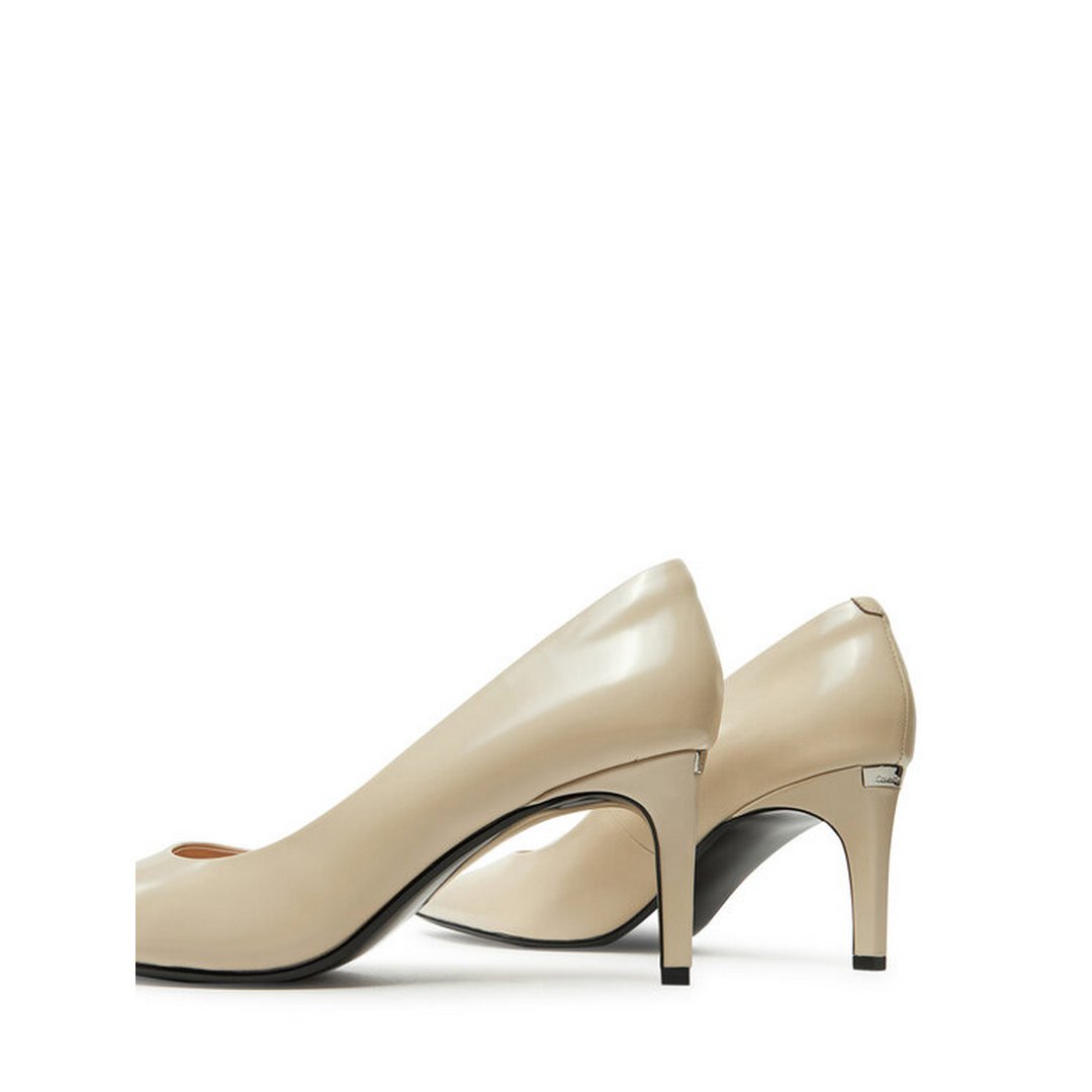 Heel Pump 70 - Brush L Stony Beige / 41
