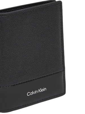 Ck Must Bifold 10Cc Black Caviar Grain/Smooth / OS