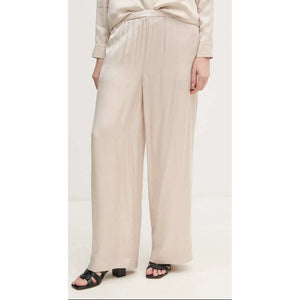 Satin Relaxed Pant Moonbeam / L