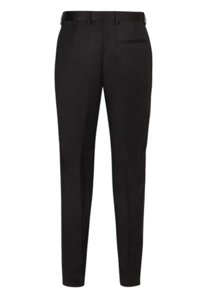 Tuxedo Wool Regular Pants Ck Black / 48
