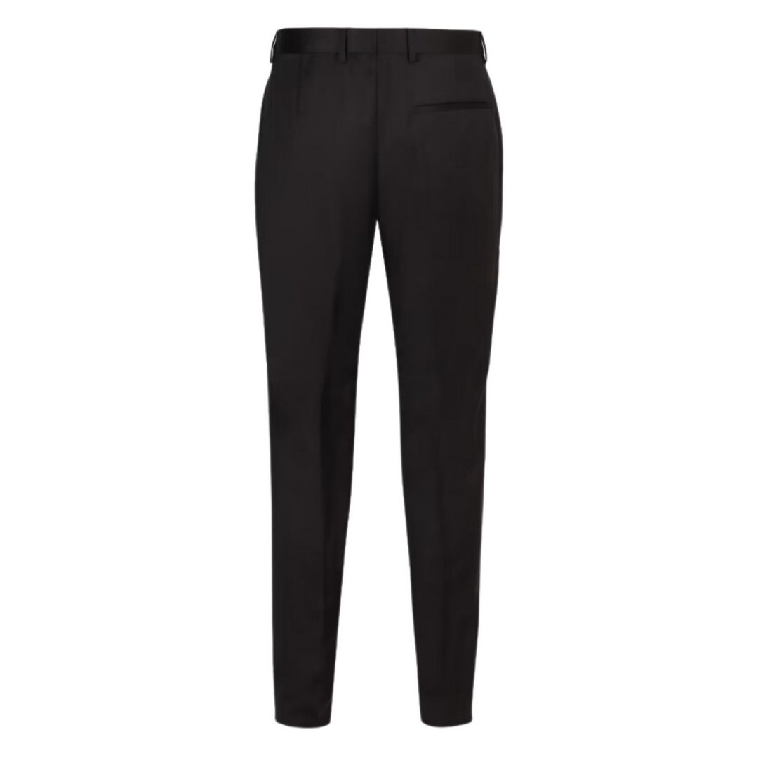 Tuxedo Wool Regular Pants Ck Black / 48