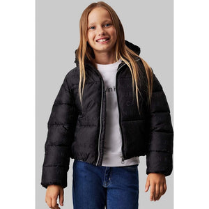 Logo Aop Puffer Jack Black Logo Aop / 10